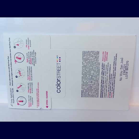 Color Street - No Way San Jose - New - Set #1 - Picture 3 of 3